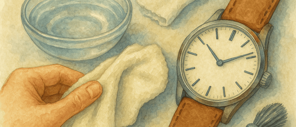 Come pulire un orologio di lusso (senza rovinarlo): guida pratica e sicura