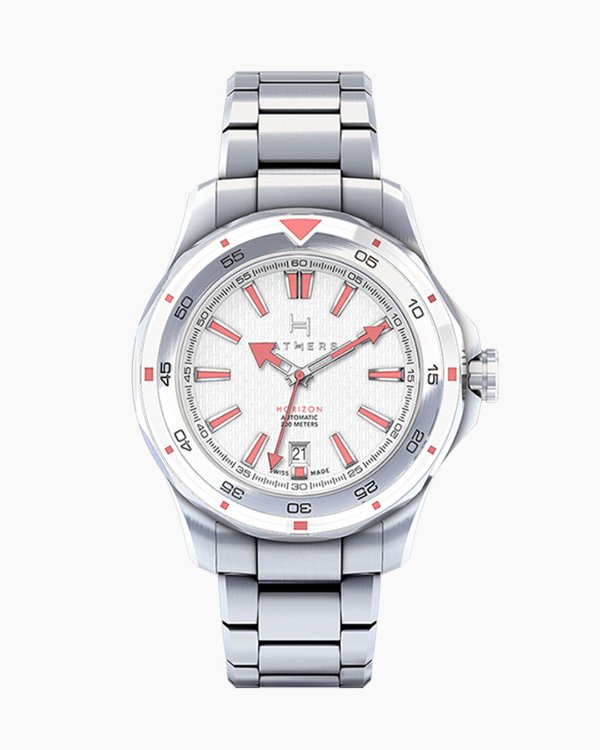 Fathers Silver Rose – Orologio Diver Automatico Swiss Made 40mm