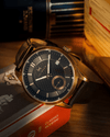 Fathers Memoria - Orologio Small Seconds Automatico Swiss Made - Bronzo 38mm – vista 2