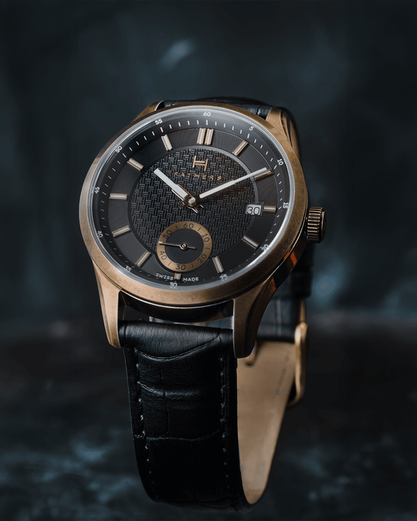 Fathers Memoria - Orologio Small Seconds Automatico Swiss Made - Bronzo 38mm – vista 4