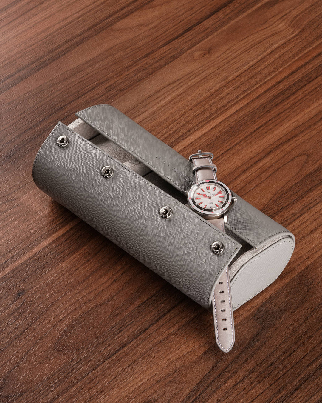 Porta collezioni per 3 orologio in pelle – Fathers #6