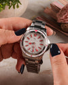 Fathers Silver Rose – Orologio Diver Automatico Swiss Made – Rosa 40 mm