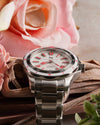 Fathers Silver Rose – Orologio Diver Automatico Swiss Made – Rosa 40 mm