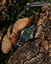 Fathers Outdoor Adventure – Orologio Diver Automatico Swiss Made – Verde 40 mm