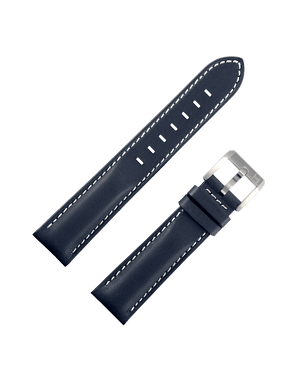 Cinturino Pelle Vacchetta Blu