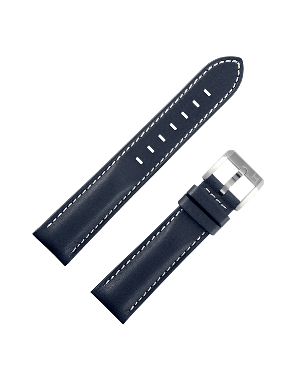Cinturino Pelle Vacchetta Blu