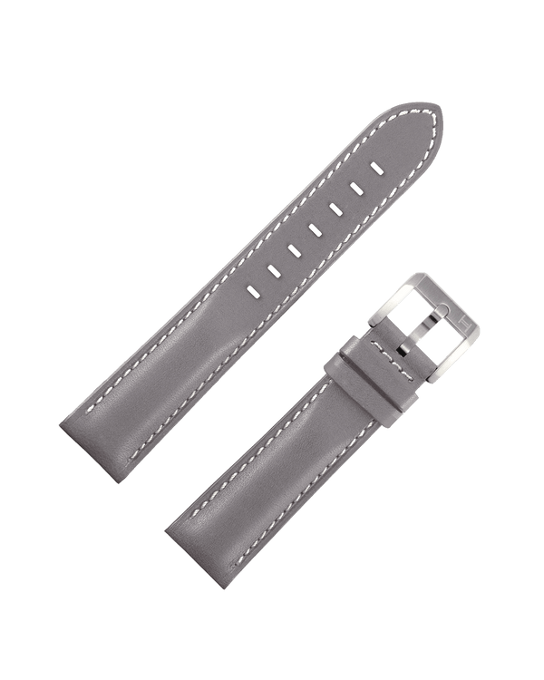 Cinturino Pelle Vacchetta Grigio