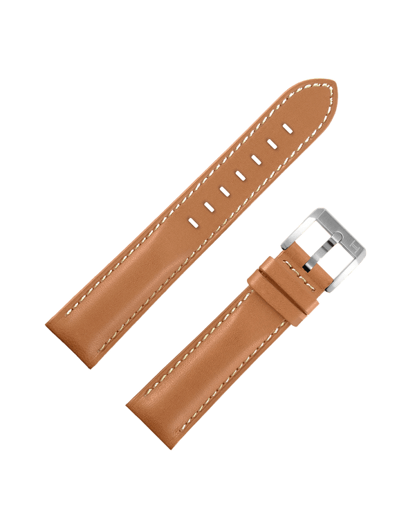 Cinturino Pelle Vacchetta Cuoio