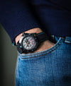 Fathers Evolution Black Hole – Orologio Diver Automatico Swiss Made – Nero 40 mm