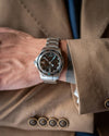Fathers Globetrotter Black – Orologio GMT Automatico Swiss Made – Nero 40 mm