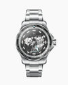 Fathers Globetrotter Black – Orologio GMT Automatico Swiss Made – Nero 40 mm