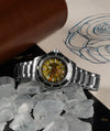 Fathers Evolution Supernova – Orologio Diver Automatico Swiss Made – Giallo / Verde 40 mm