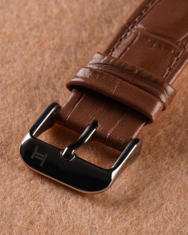 Fathers Meridies - Orologio Small Seconds Automatico Swiss Made - Giallo 38mm