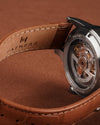 Fathers Radix - Orologio Small Seconds Automatico Swiss Made - Mocha 38mm