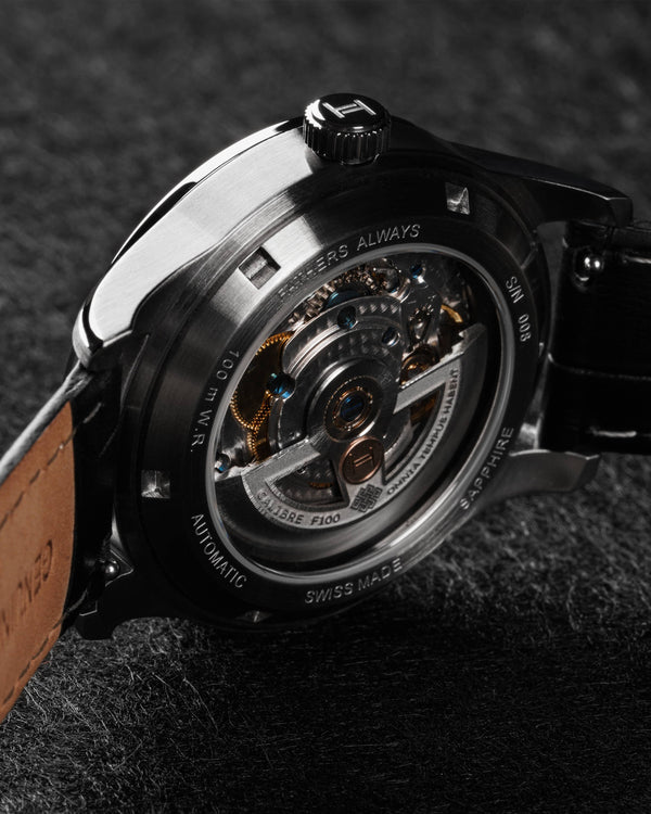 Fathers Viridis - Orologio Small Seconds Automatico Swiss Made - Lime 38mm