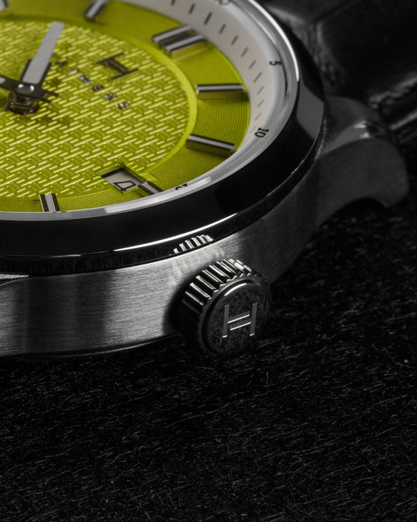 Fathers Viridis - Orologio Small Seconds Automatico Swiss Made - Lime 38mm