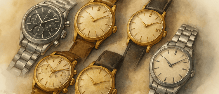 Il segreto nascosto nei quadranti degli orologi vintage: il fascino della patina