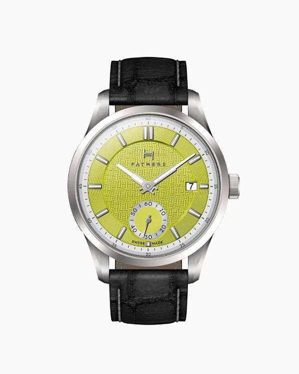 Fathers Viridis – Orologio Small Seconds Automatico Swiss Made Lime 38mm