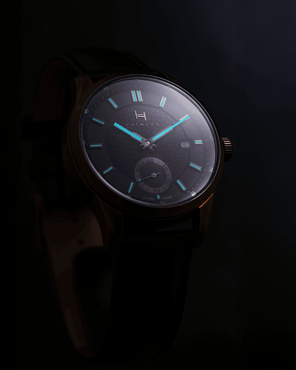 Fathers Memoria - Orologio Small Seconds Automatico Swiss Made - Bronzo 38mm – vista 5