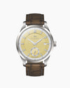 Fathers Meridies - Orologio Small Seconds Automatico Swiss Made - Arancio 38mm