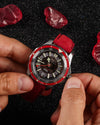 Fathers Evolution Antares – Orologio Diver Automatico Swiss Made – Rosso 40 mm