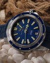 Fathers Seafarer – Orologio Diver Automatico Swiss Made – Blu 40 mm