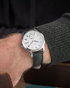 Fathers Aeterna - Orologio Small Seconds Automatico Swiss Made - Bianco 38mm