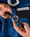 Fathers Nexus - Orologio Small Seconds Automatico Swiss Made - Blu notte