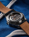 Fathers Nexus - Orologio Small Seconds Automatico Swiss Made - Blu notte