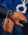 Fathers Nexus - Orologio Small Seconds Automatico Swiss Made - Blu notte