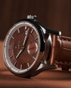 Fathers Radix - Orologio Small Seconds Automatico Swiss Made - Mocha 38mm