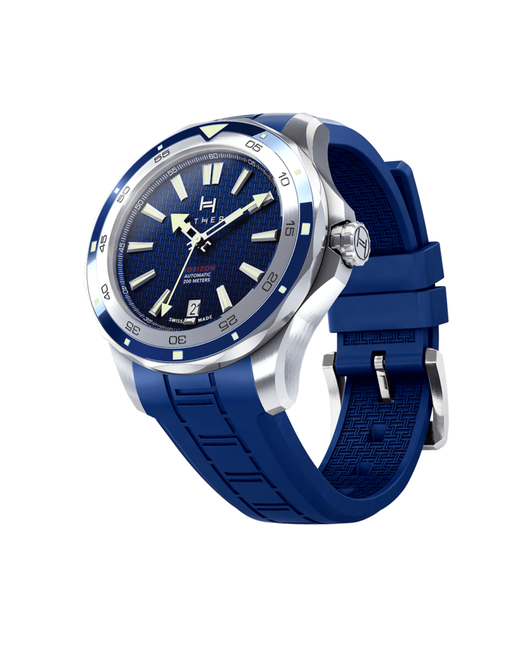 Orologio da uomo Horizon Seafarer con cinturino in gomma_Fathers Watches